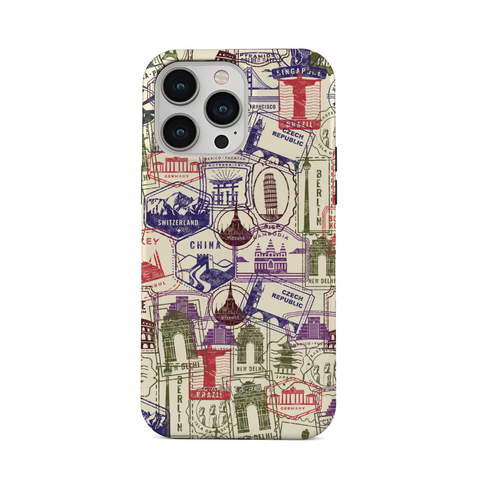 Stamps - iPhone 14 Pro Case