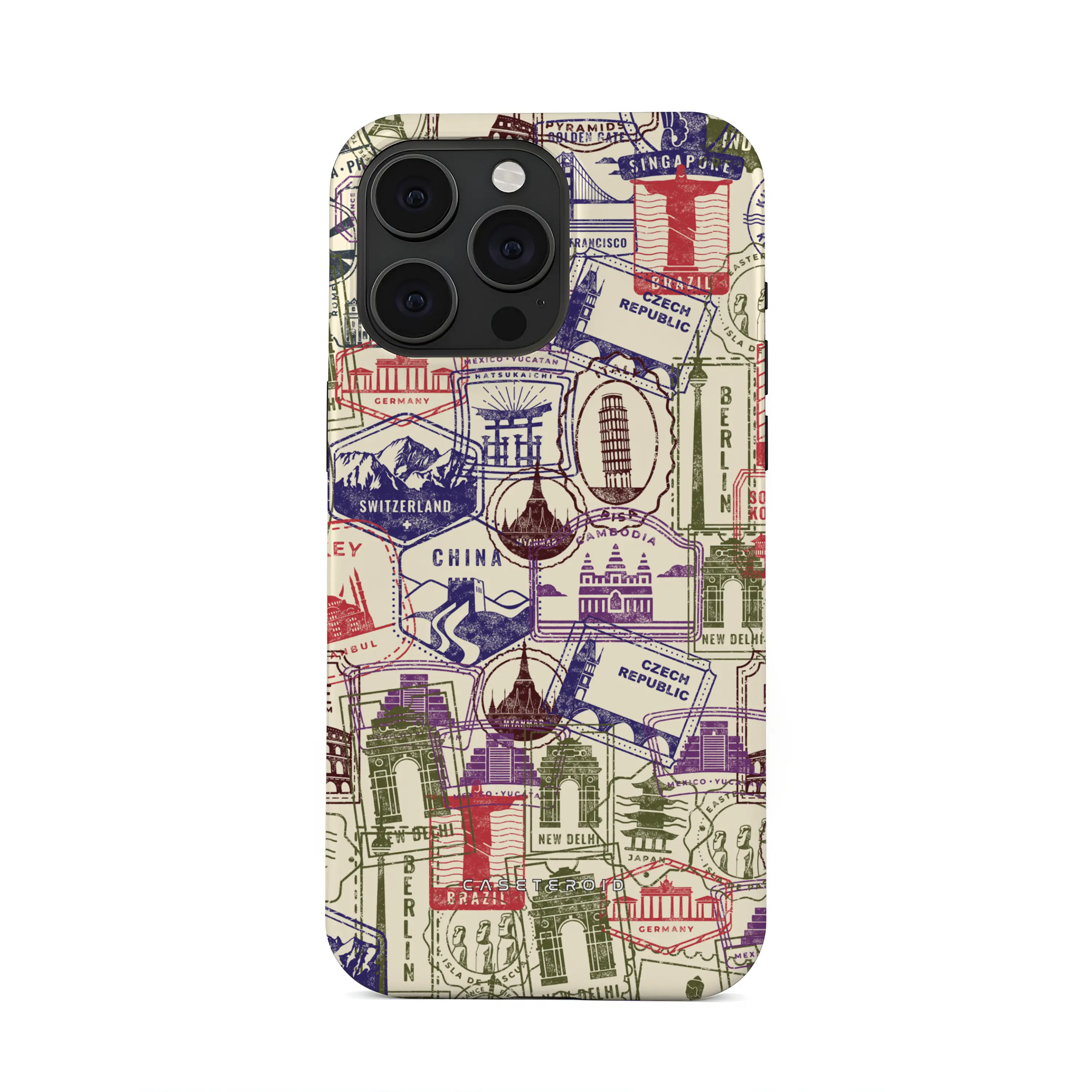 Stamps - iPhone 15 Pro Case