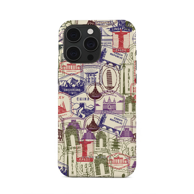 Stamps - iPhone 15 Pro Case