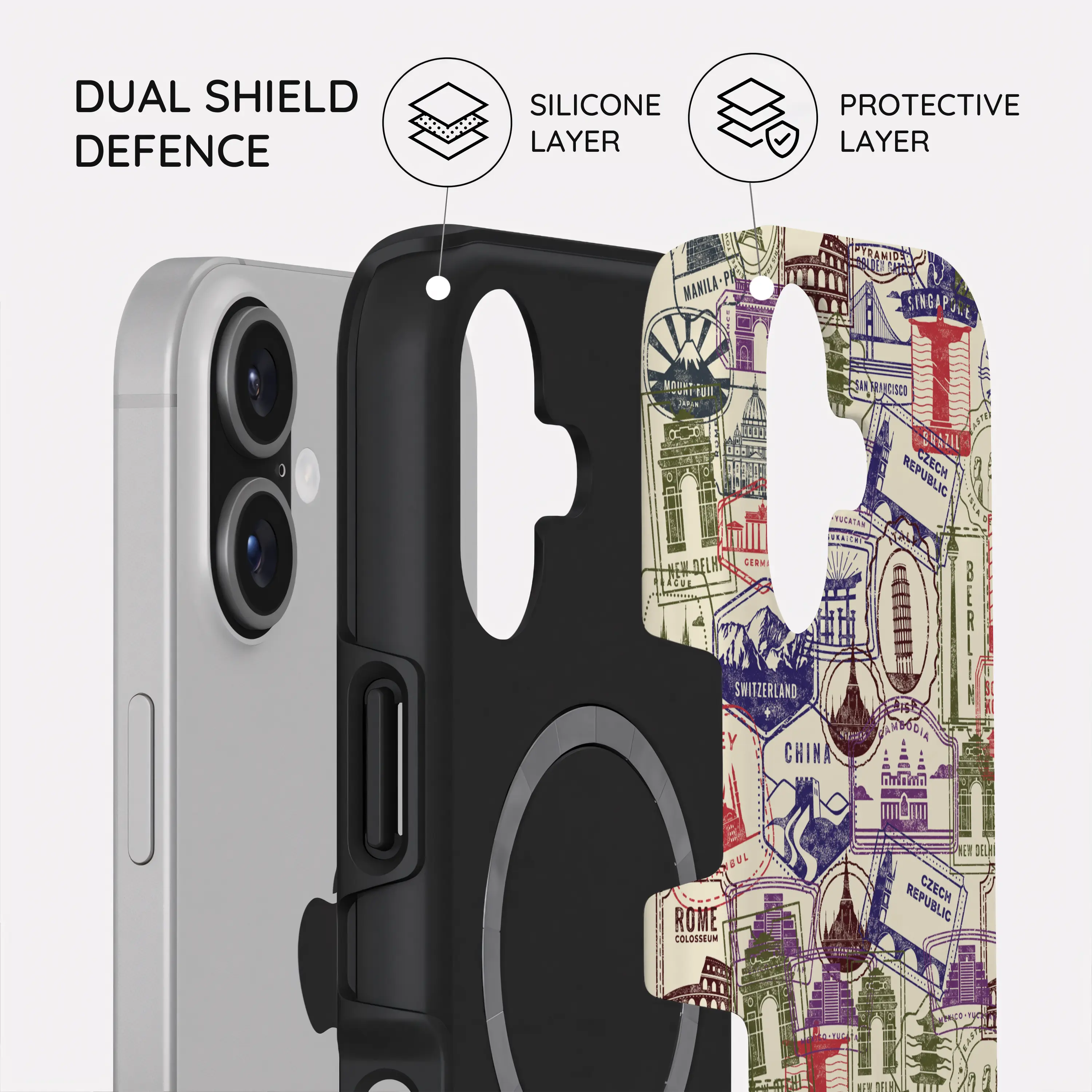 Stamps - iPhone 17 Case