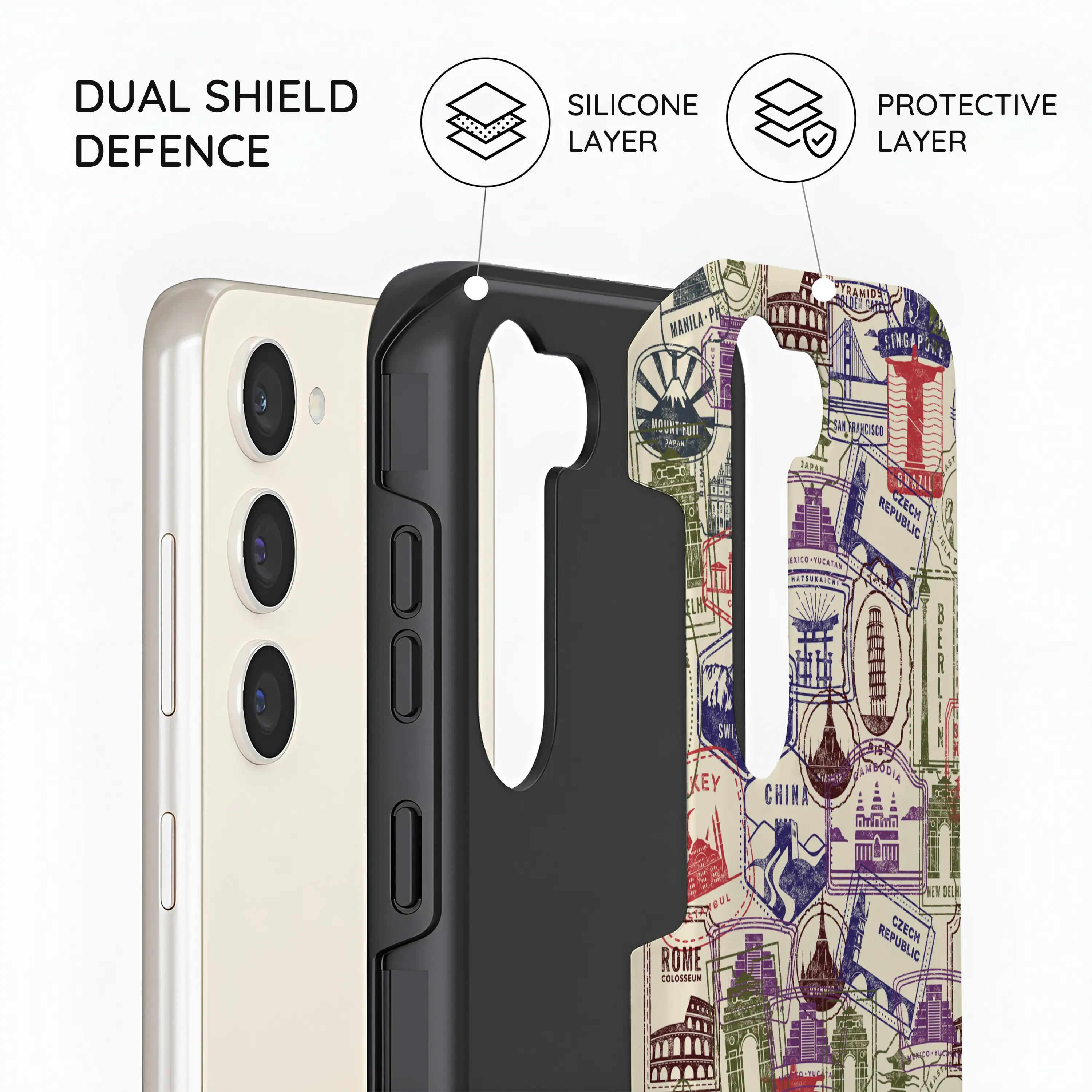 Stamps - Samsung Galaxy S23 Plus Case