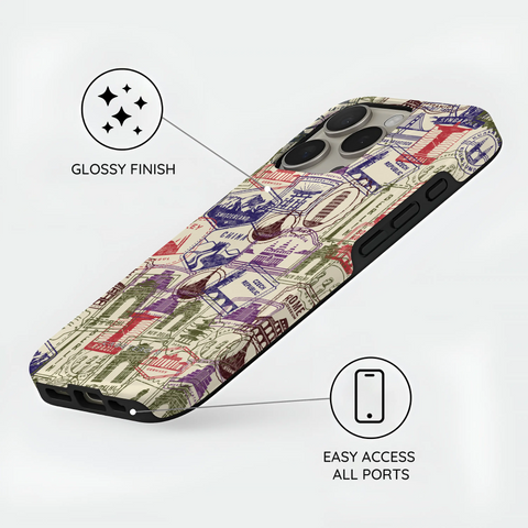 Stamps - iPhone 16 Pro Max Case