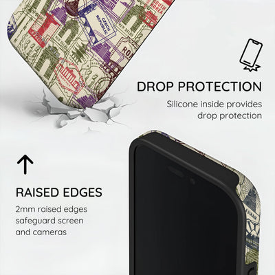 Stamps - iPhone 16 Case
