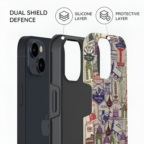 Stamps - iPhone 15 Plus Case