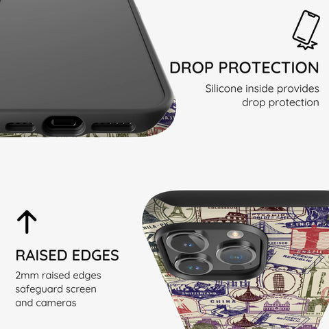 Stamps - iPhone 14 Pro Case