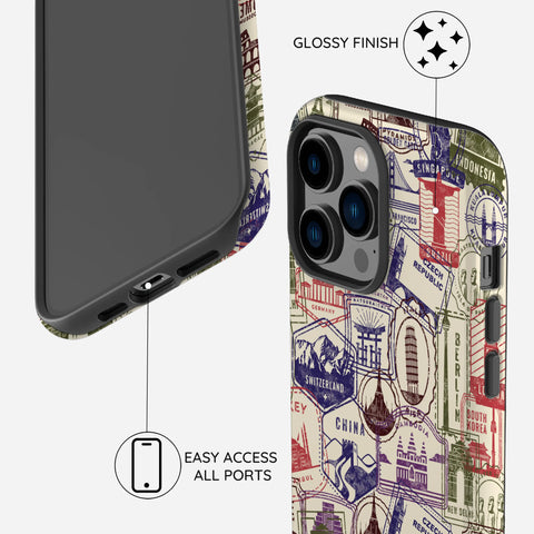 Stamps - iPhone 14 Pro Case