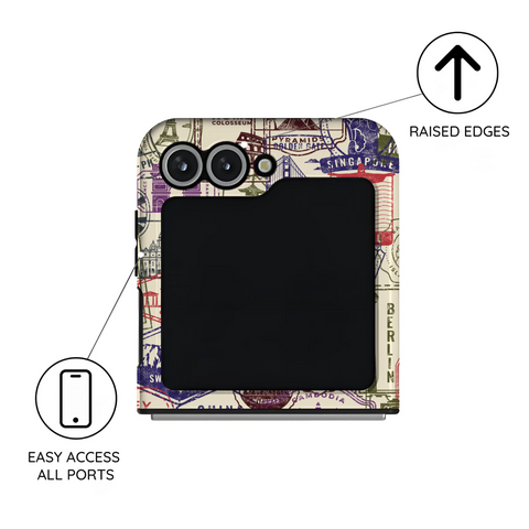 Stamps - Samsung Galaxy Z Flip 6 Case