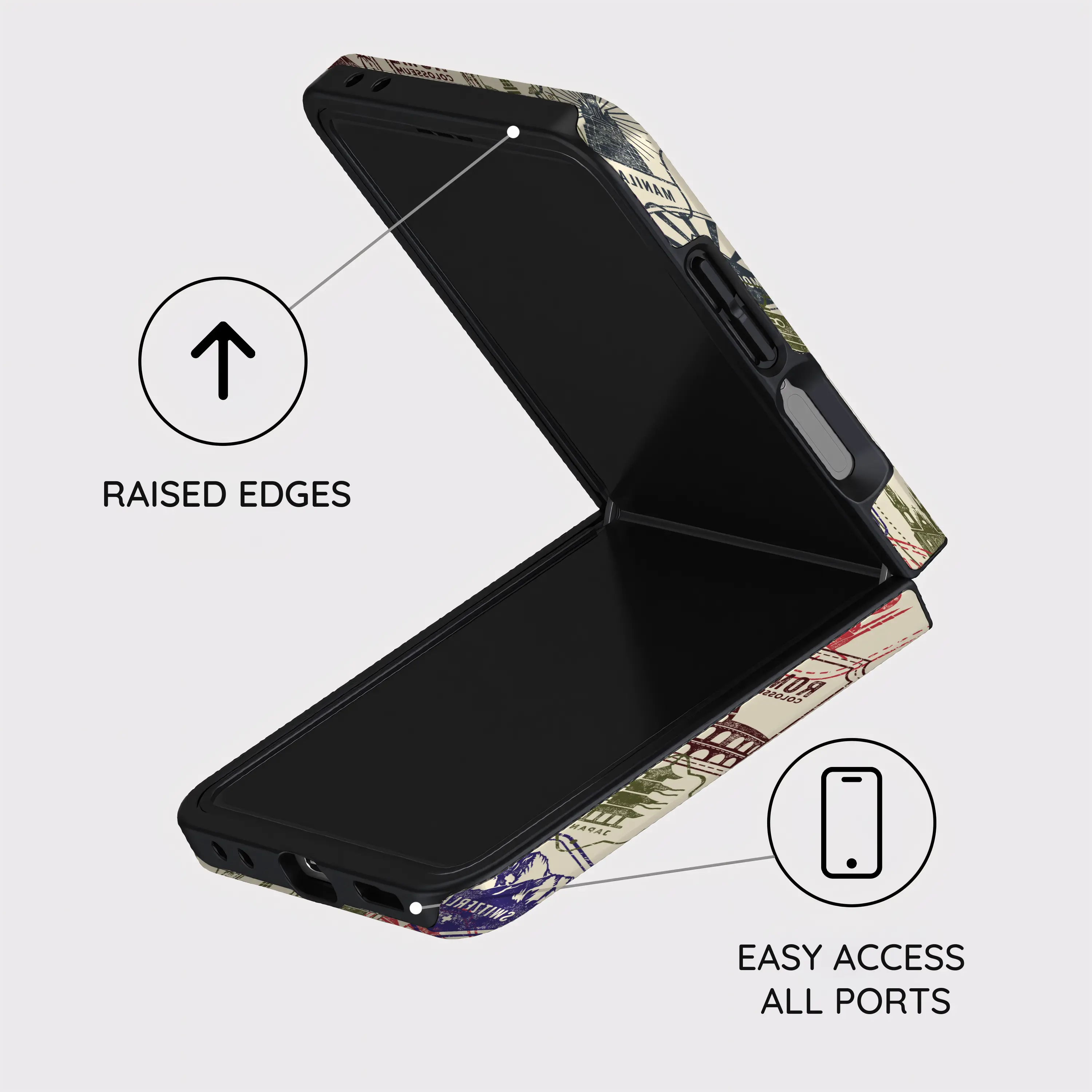 Stamps - Samsung Galaxy Z Flip 7 Case