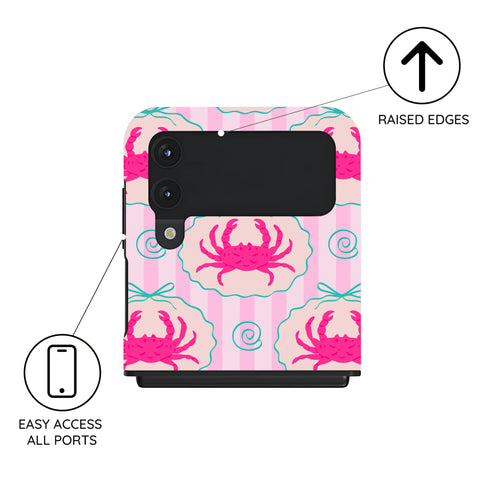 Sugar Crabs - Samsung Galaxy Z Flip 4 Case