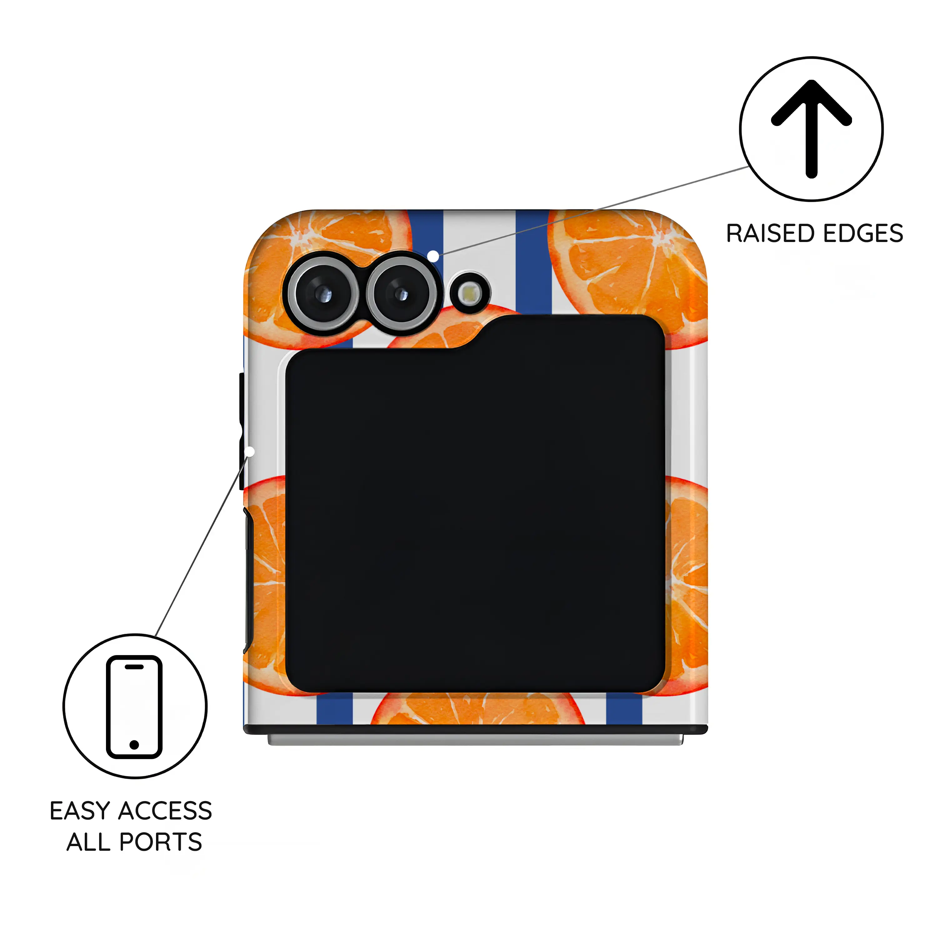 Summer Squeeze - Samsung Galaxy Z Flip 6 Case