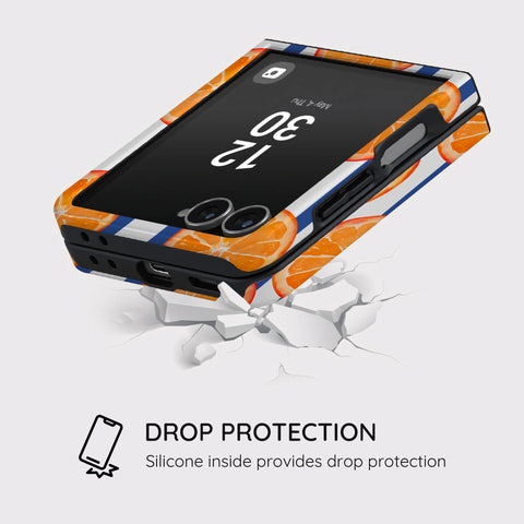 Summer Squeeze - Samsung Galaxy Z Flip 7 Case