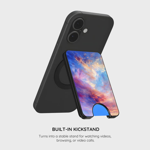 Sunset Impression Mirage - Magnetic Wallet & Stand