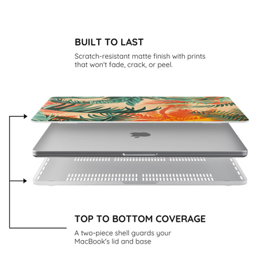 Sunset Shores Symphony - MacBook Air Case