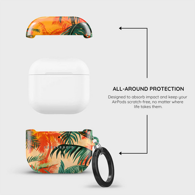 Sunset Shores Symphony - AirPods 4 Case
