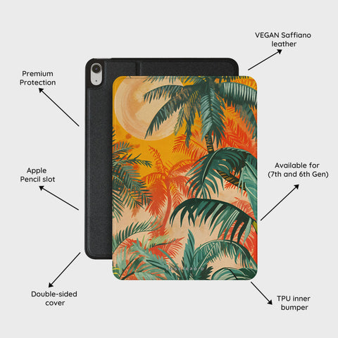 Sunset Shores Symphony - iPad Air 11 (7th/6th Gen) Case