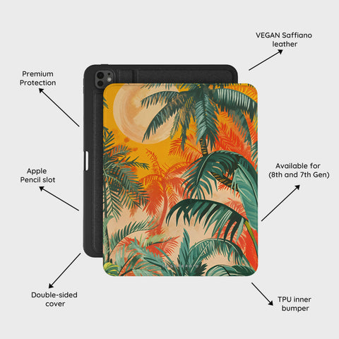Sunset Shores Symphony - iPad Pro 13 (8th/7th Gen) Case