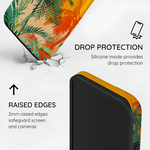 Sunset Shores Symphony - iPhone 14 Pro Max Case