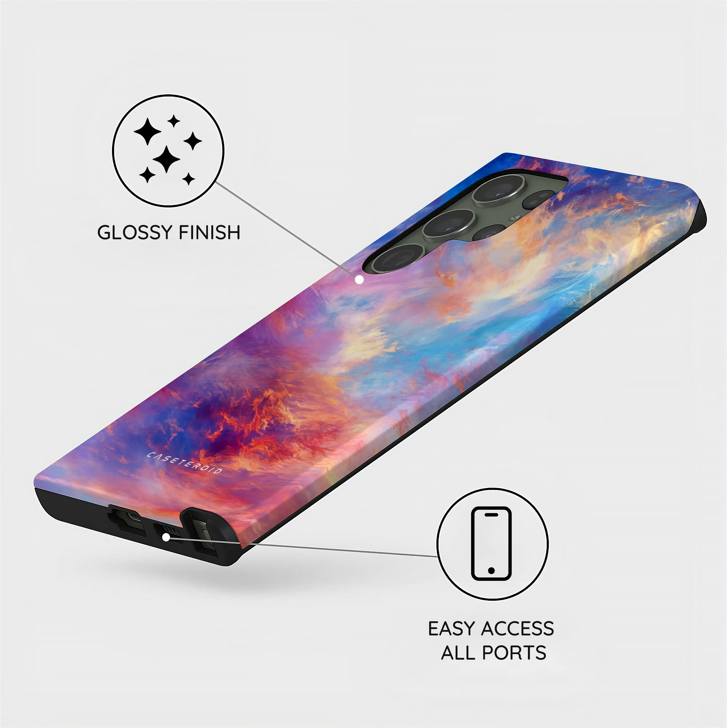 Sunset Impression Mirage - Samsung Galaxy S23 Ultra Case
