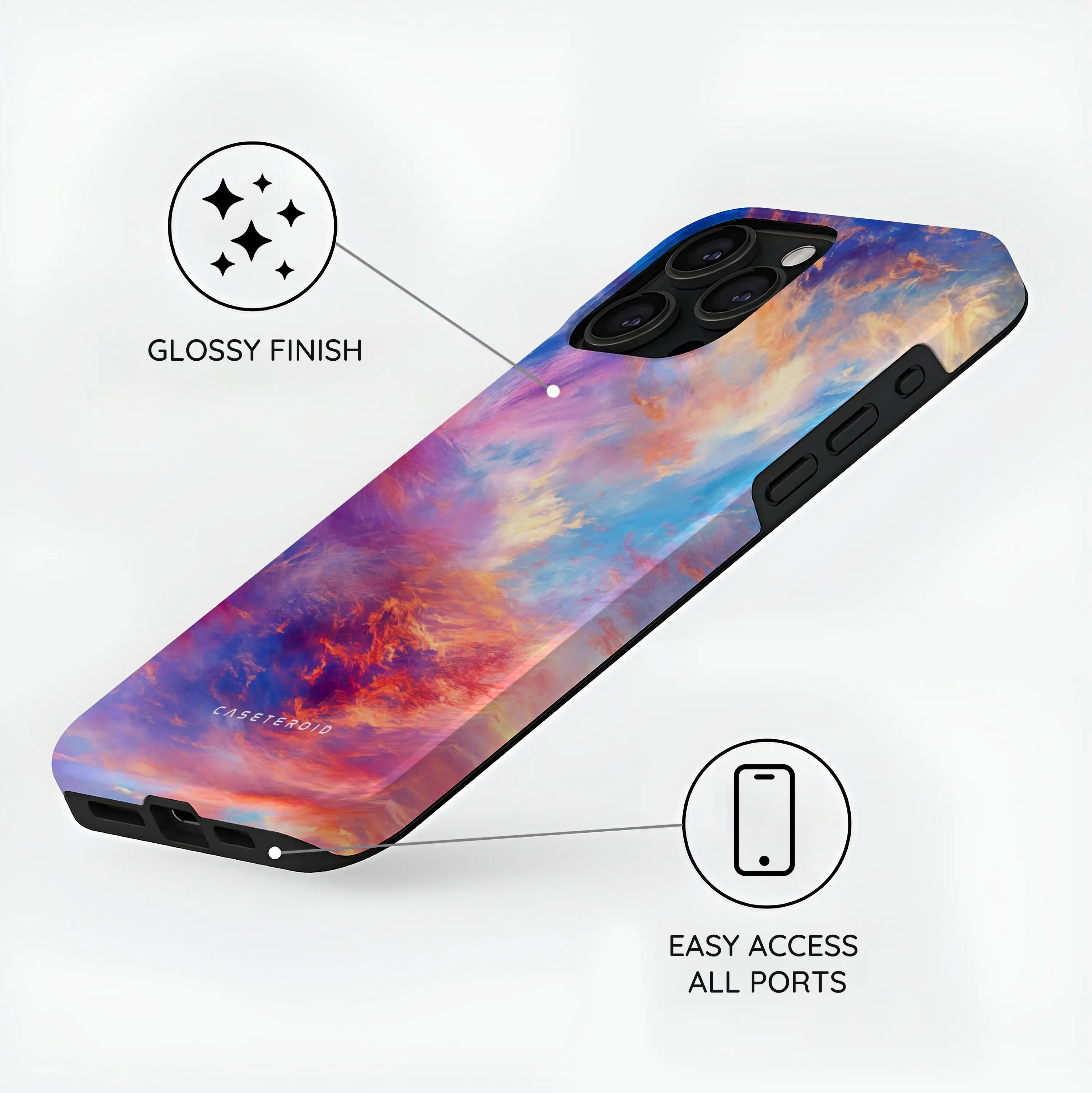 Sunset Impression Mirage - iPhone 15 Pro Max Case