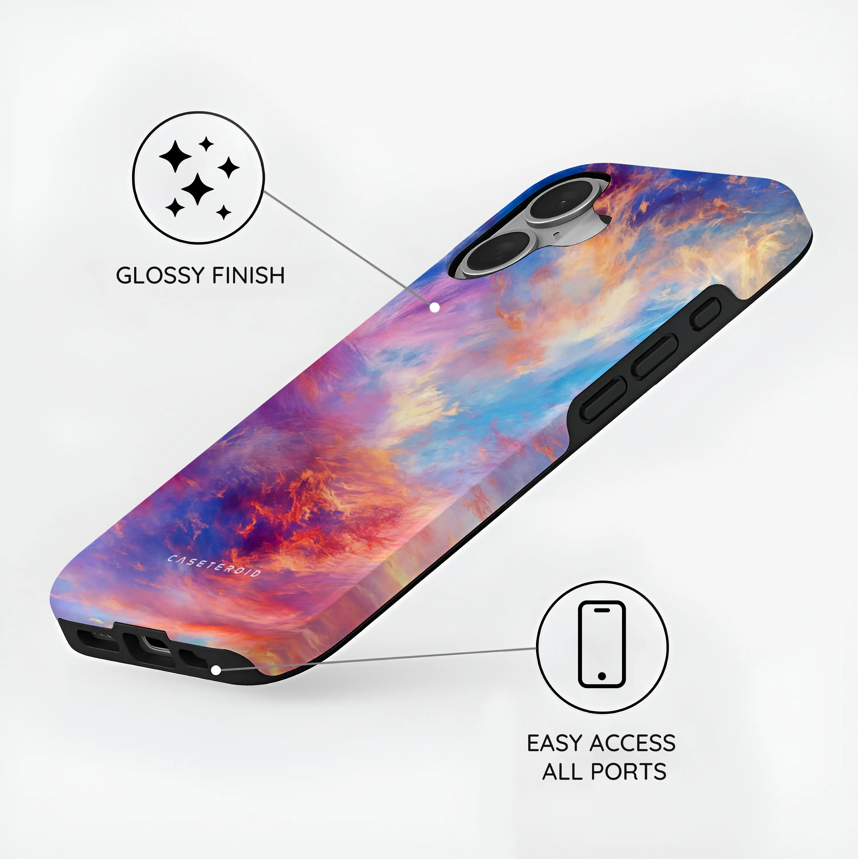 Sunset Impression Mirage - iPhone 16 Case