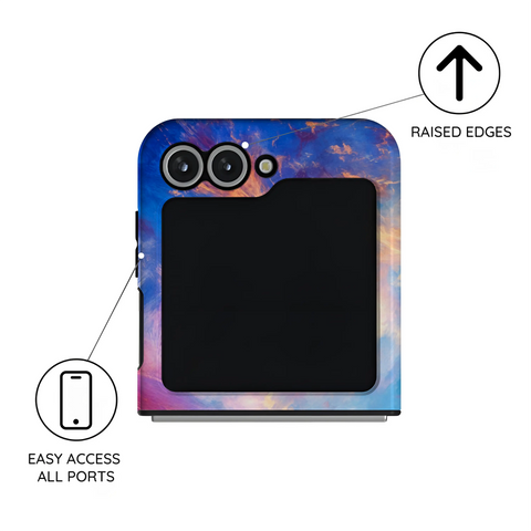 Sunset Impression Mirage - Samsung Galaxy Z Flip 6 Case