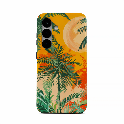 Sunset Shores Symphony - Samsung Galaxy S25 Case