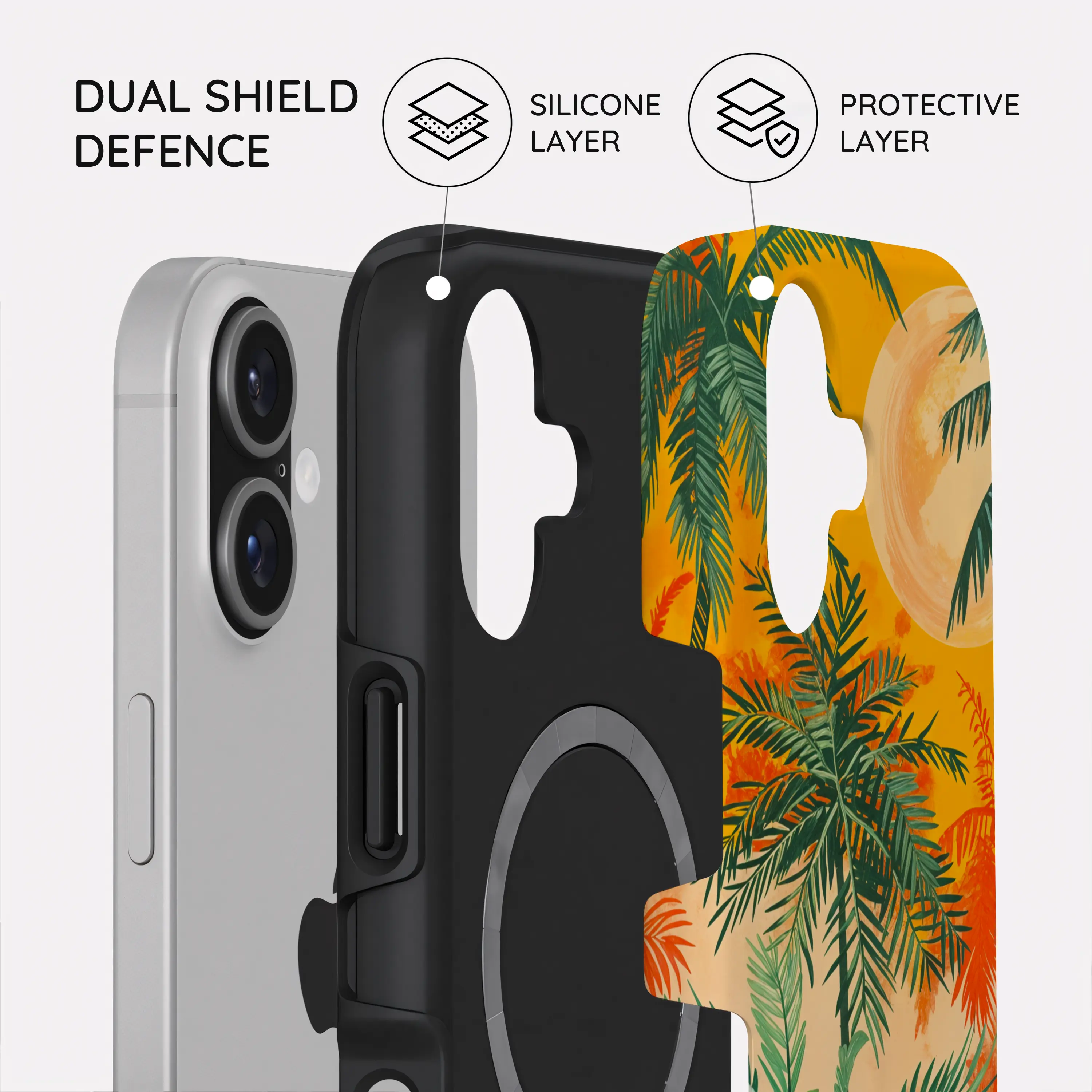 Sunset Shores Symphony - iPhone 17 Case