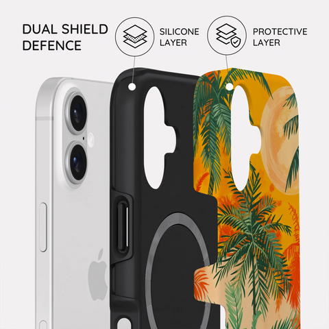 Sunset Shores Symphony - iPhone 17 Case