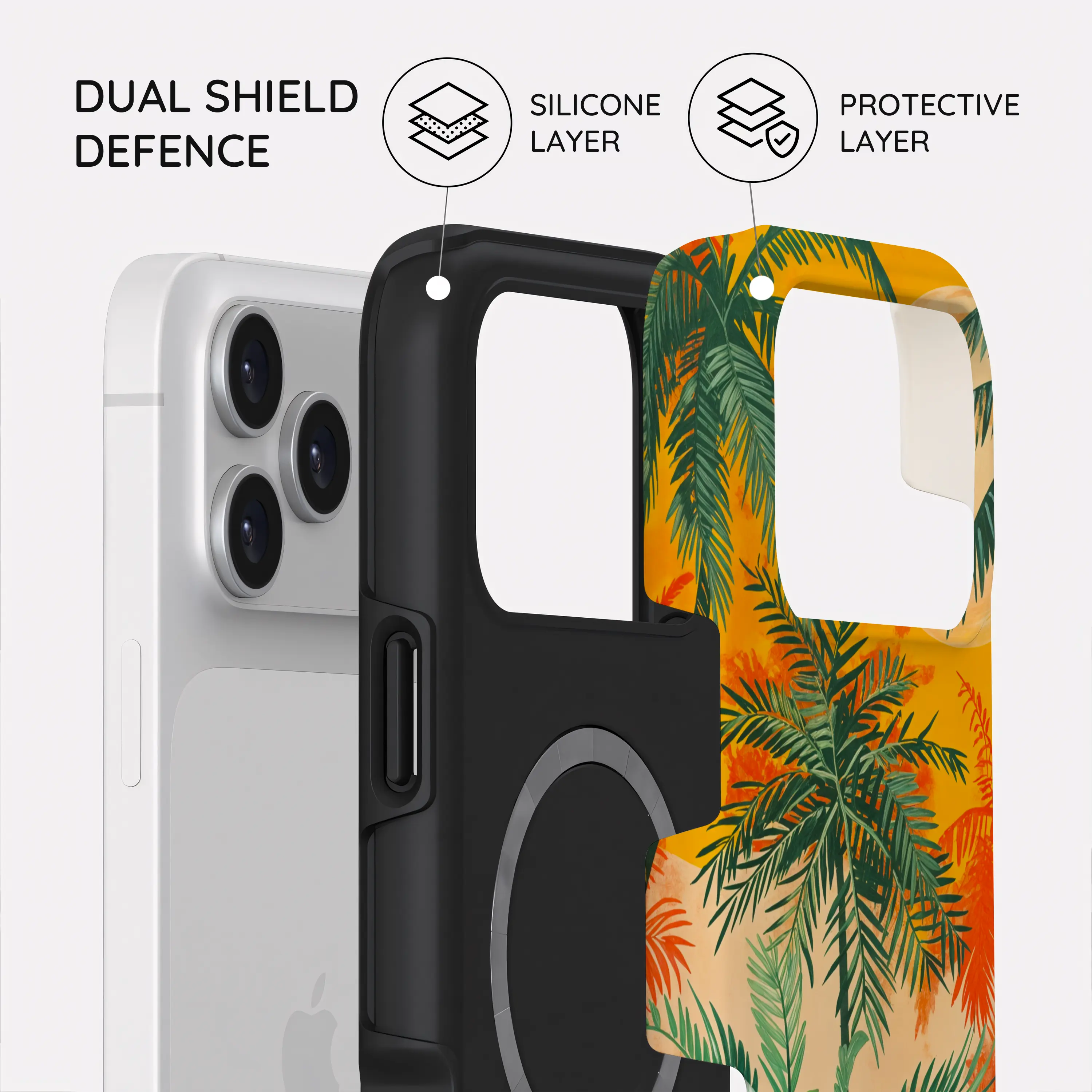 Sunset Shores Symphony - iPhone 17 Pro Max Case