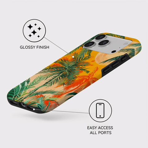 Sunset Shores Symphony - iPhone 17 Pro Max Case