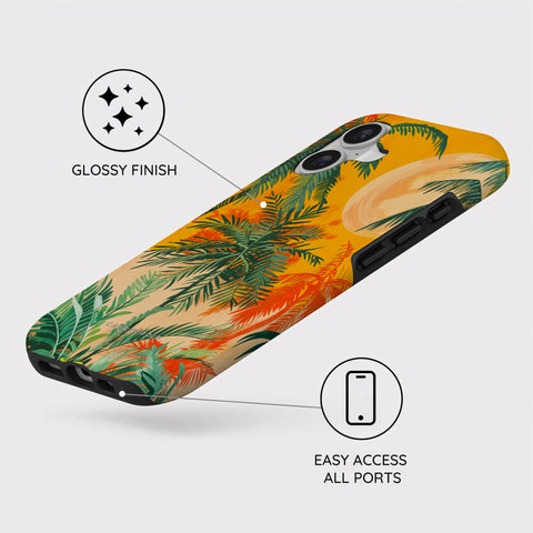 Sunset Shores Symphony - iPhone 17 Case