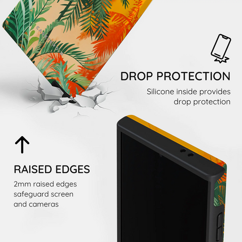 Sunset Shores Symphony - Samsung Galaxy S24 Ultra Case