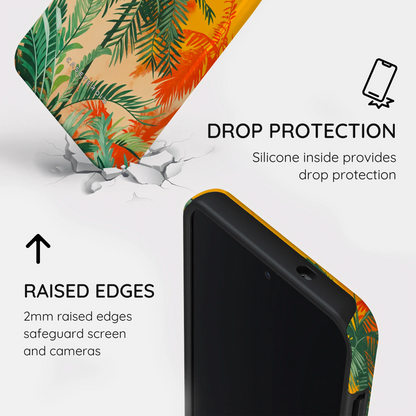 Sunset Shores Symphony - Samsung Galaxy S25 Case