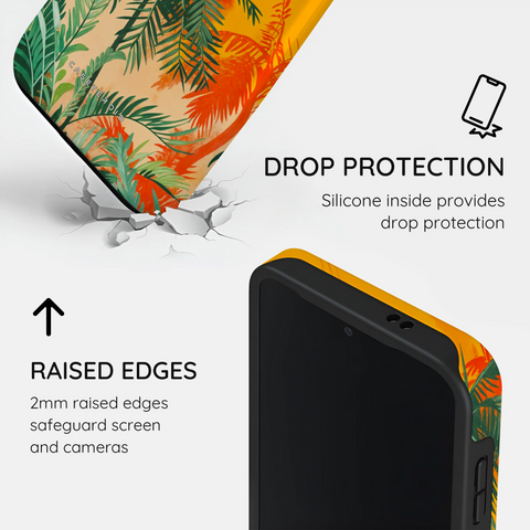 Sunset Shores Symphony - Samsung Galaxy S24 Plus Case