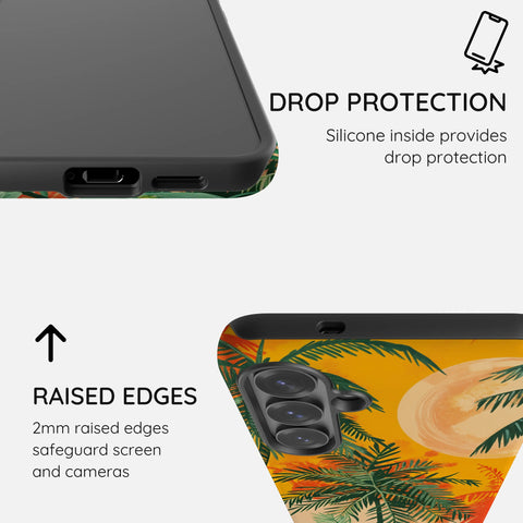 Sunset Shores Symphony - Samsung Galaxy S23 Case