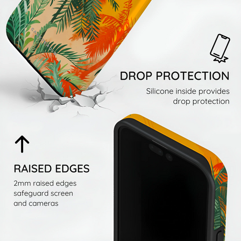 Sunset Shores Symphony - iPhone 15 Pro Max Case