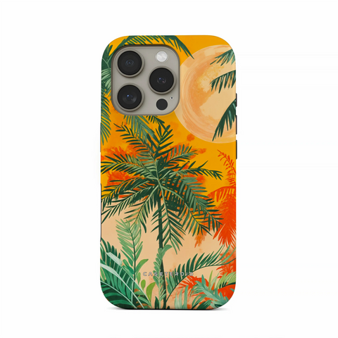 Sunset Shores Symphony - iPhone 16 Pro Max Case