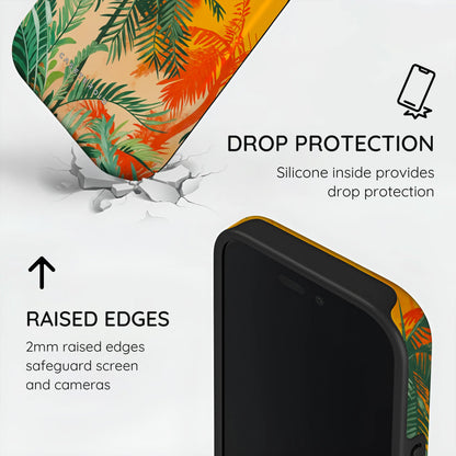 Sunset Shores Symphony - iPhone 16 Plus Case