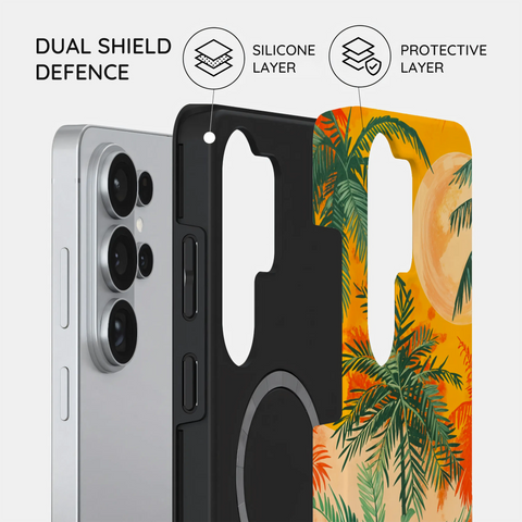 Sunset Shores Symphony - Samsung Galaxy S26 Ultra Case
