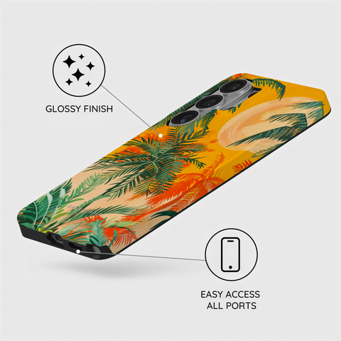 Sunset Shores Symphony - Samsung Galaxy S26 Ultra Case