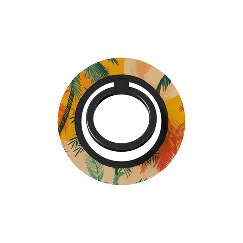 Sunset Shores Symphony - Magnetic Ring Holder