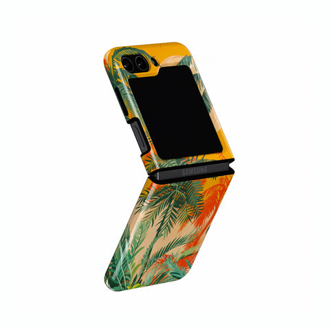 Sunset Shores Symphony - Samsung Galaxy Z Flip 5 Case