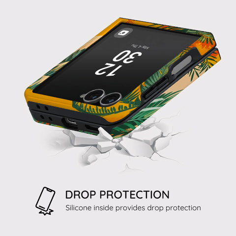 Sunset Shores Symphony - Samsung Galaxy Z Flip 7 Case