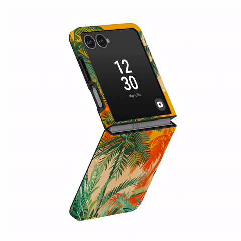 Sunset Shores Symphony - Samsung Galaxy Z Flip 7 Case