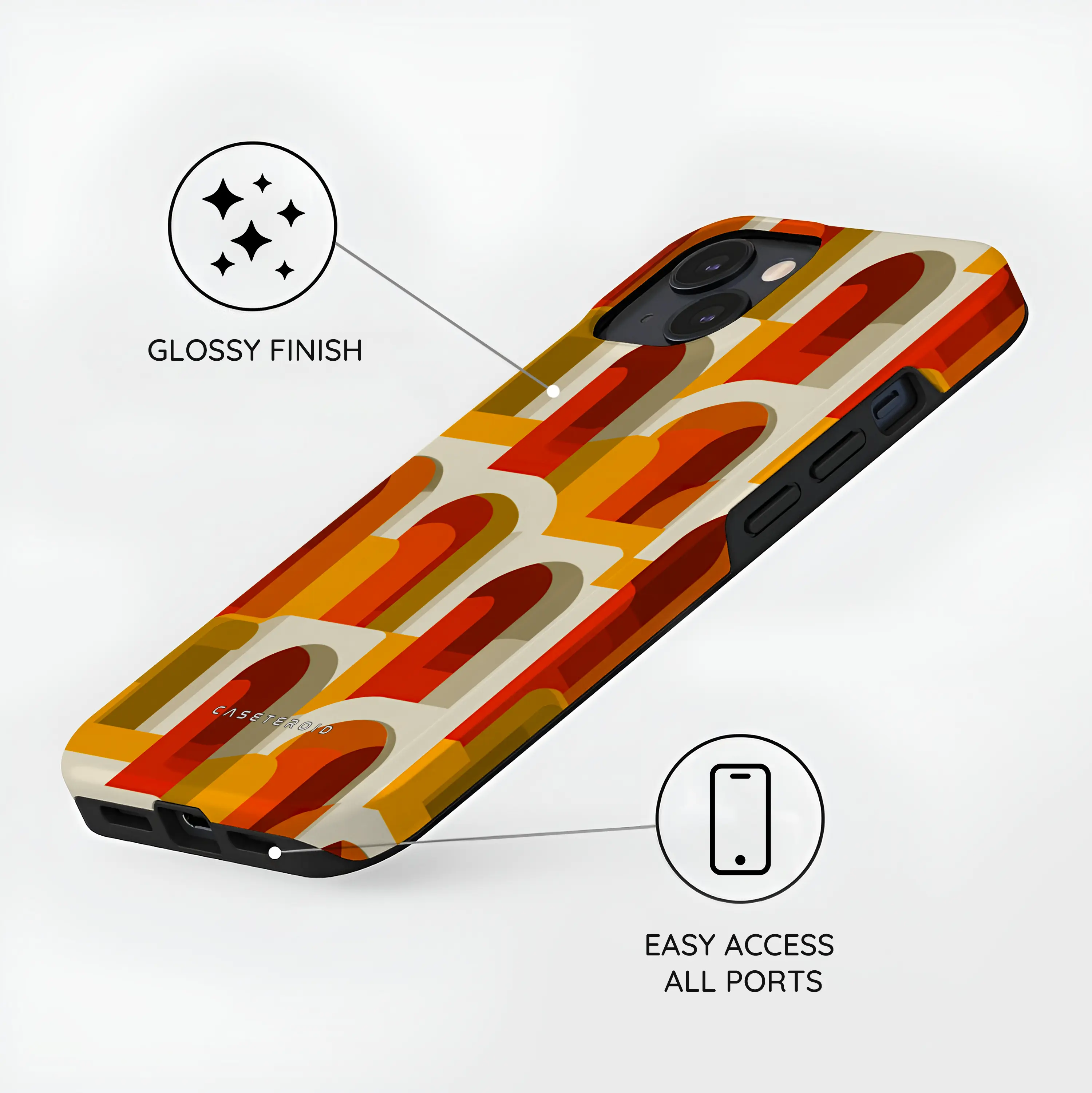 Suprema Grid - iPhone 13 Case