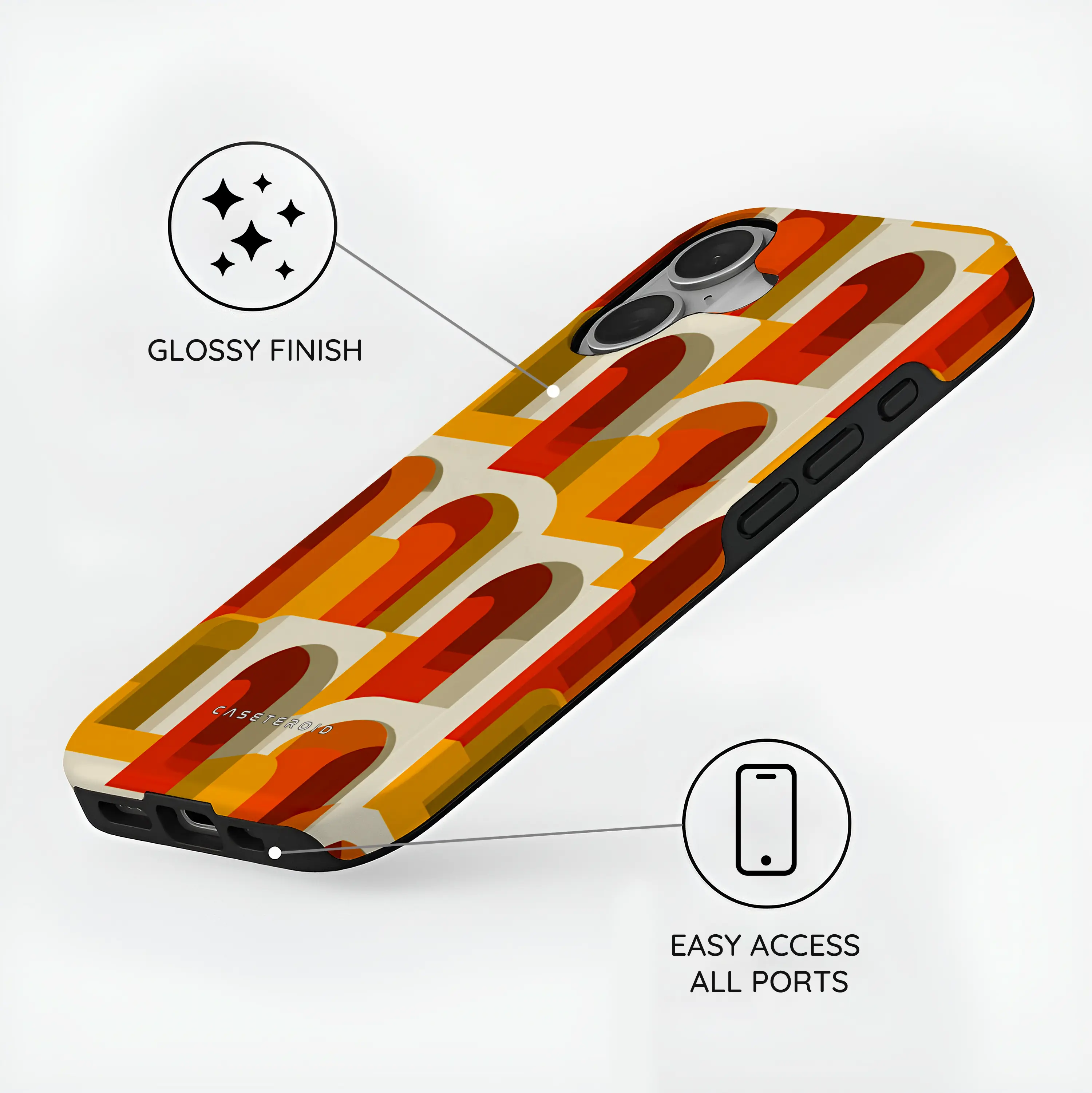 Suprema Grid - iPhone 16 Case