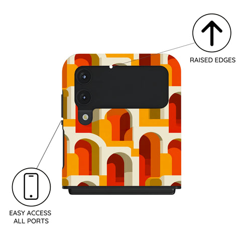 Suprema Grid - Samsung Galaxy Z Flip 4 Case