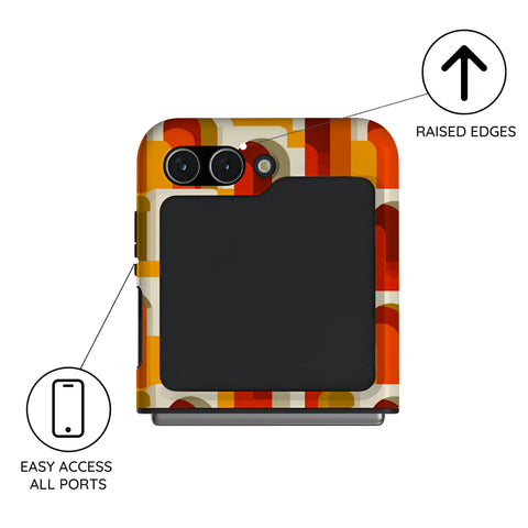 Suprema Grid - Samsung Galaxy Z Flip 5 Case