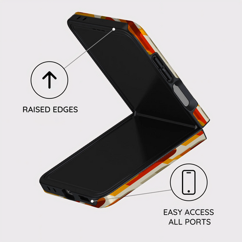 Suprema Grid - Samsung Galaxy Z Flip 7 Case