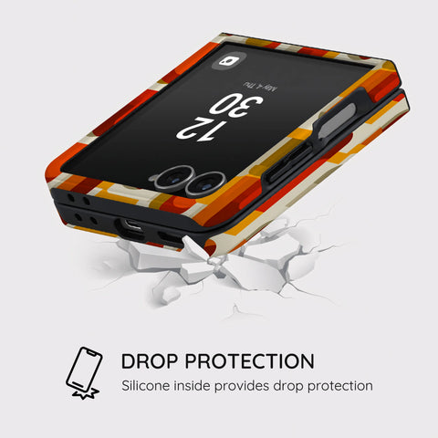 Suprema Grid - Samsung Galaxy Z Flip 7 Case